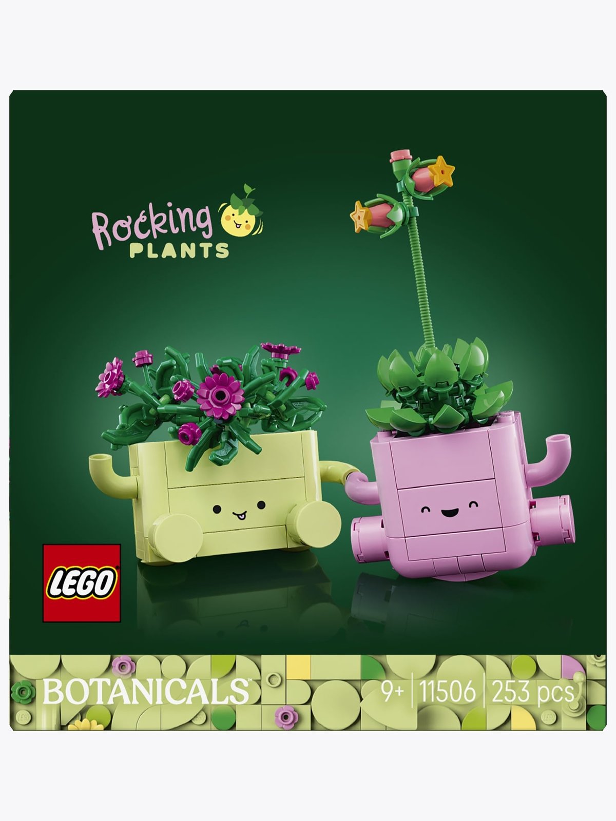 LEGO® Botanicals Rocking Plants Flower Building Set 11506 Flerfarget
