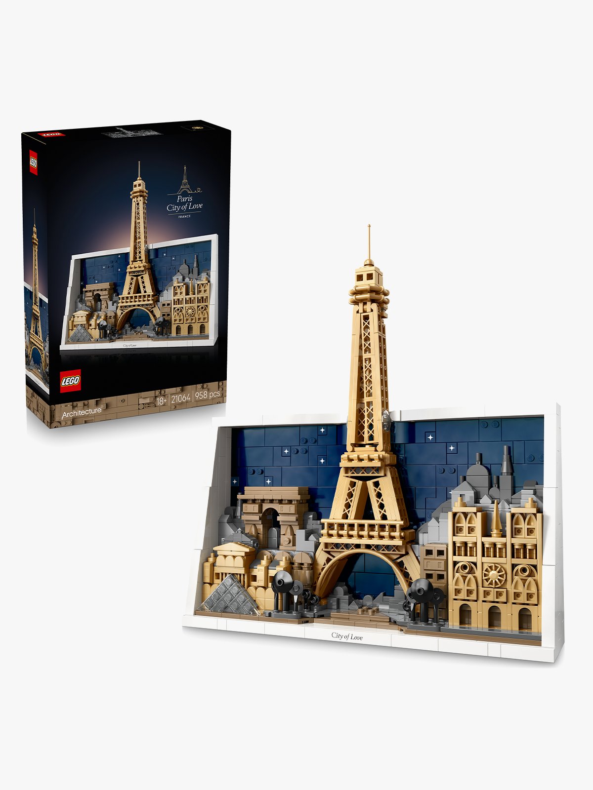 LEGO® LEGO Architecture Paris – City of Love Flerfarget