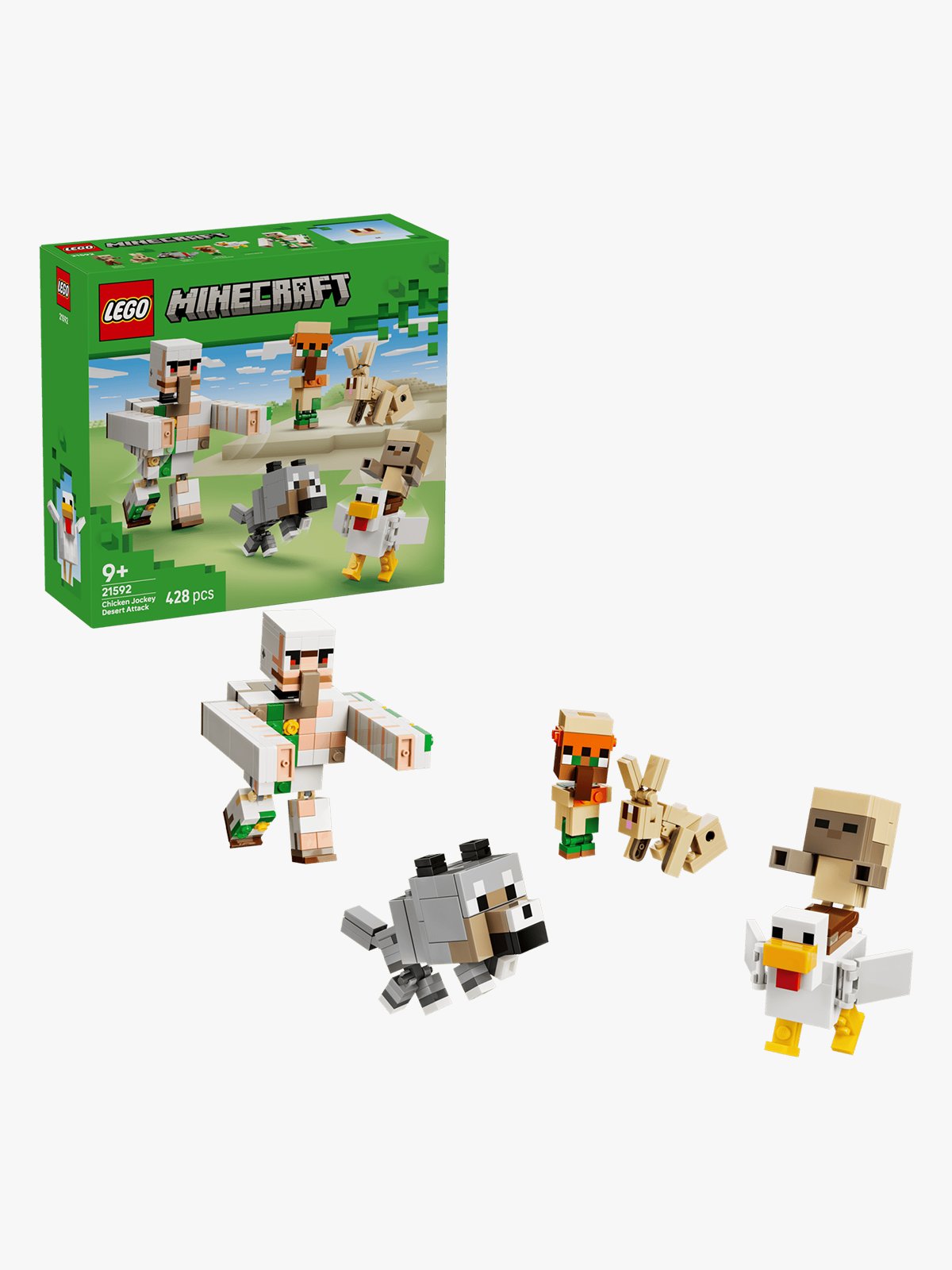 LEGO® Minecraft Ørkenangrep med hønse-jockey 21592 Flerfarget