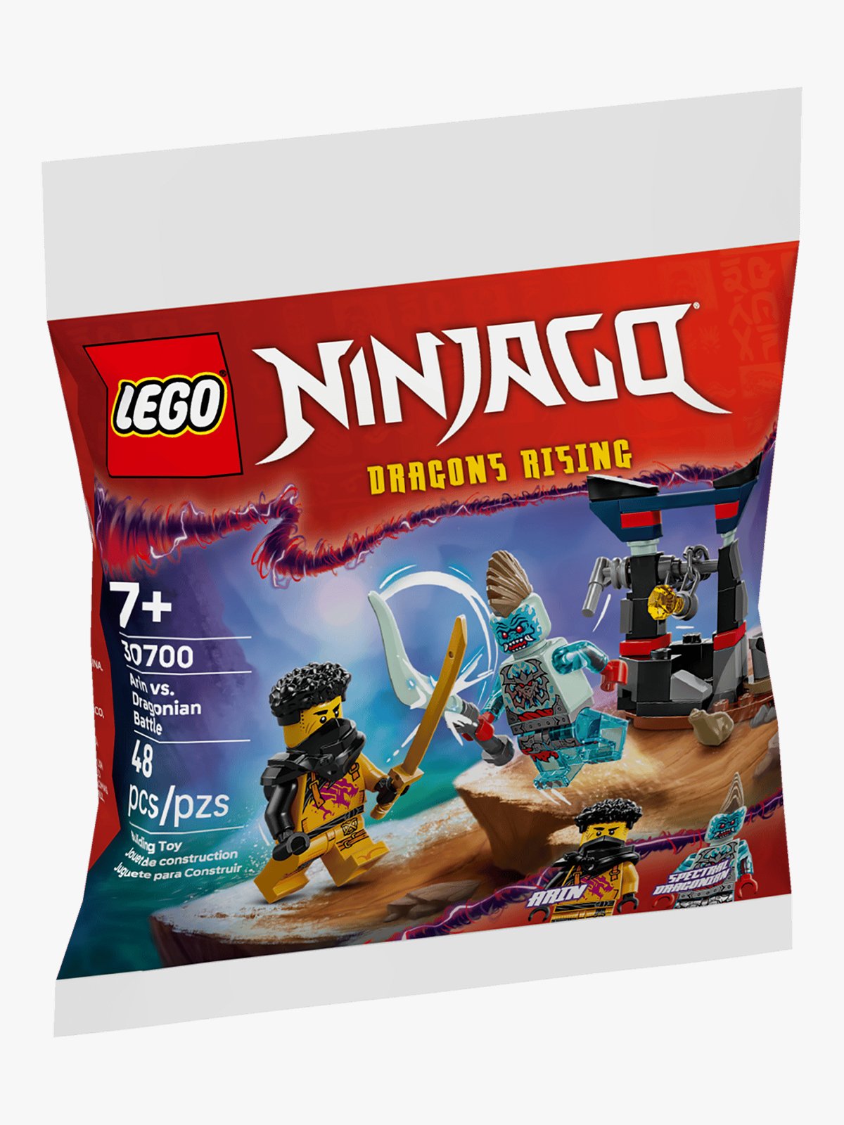 LEGO® Ninjago Kamp mellom Arin og en dragon 30700 Flerfarget
