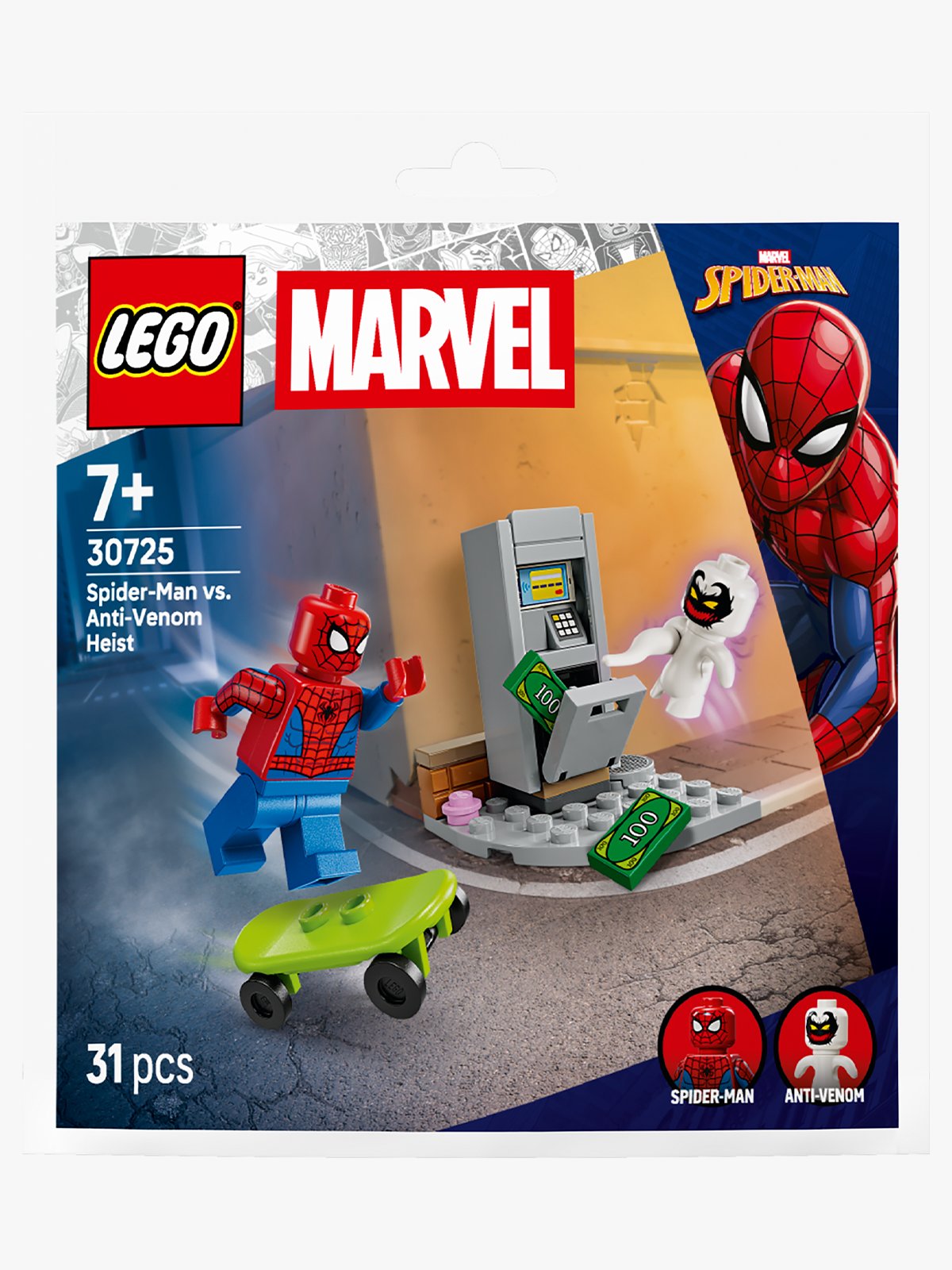 LEGO® Super Heroes Spider-Man vs. Anti-Venom Heist Flerfarget