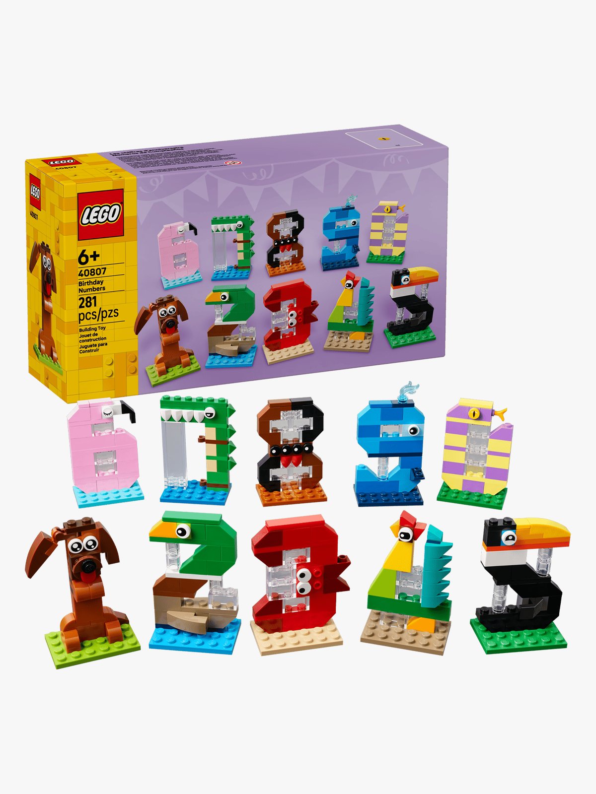 LEGO® Seasons and Occasions Bursdagstall 40807 Flerfarget
