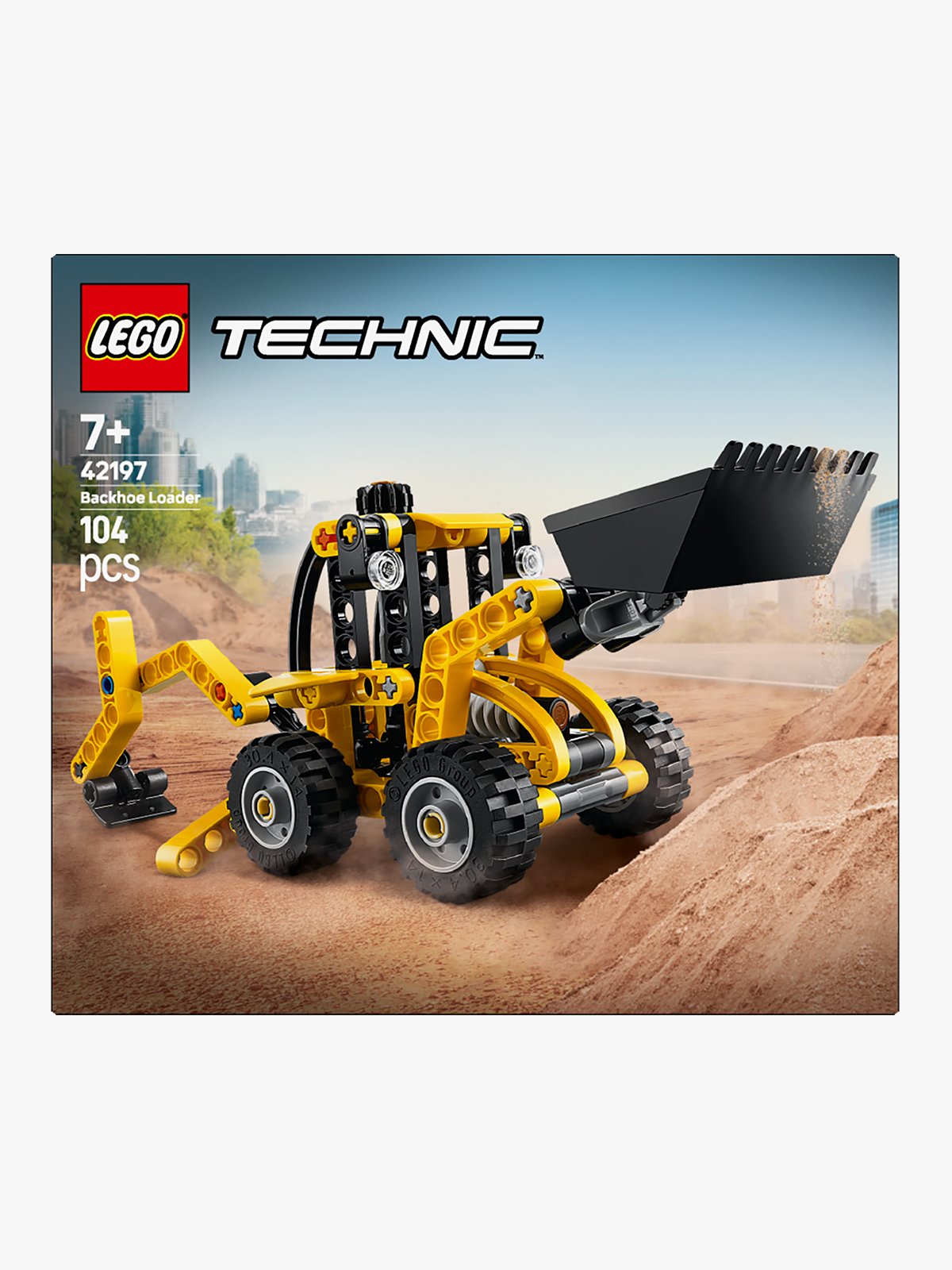LEGO® Technic™ Backhoe Loader Flerfarget