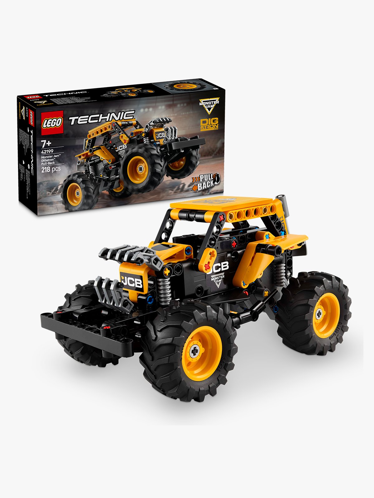 LEGO® Technic™ Monster Jam™ DIGatron™ Pull-Back Flerfarget