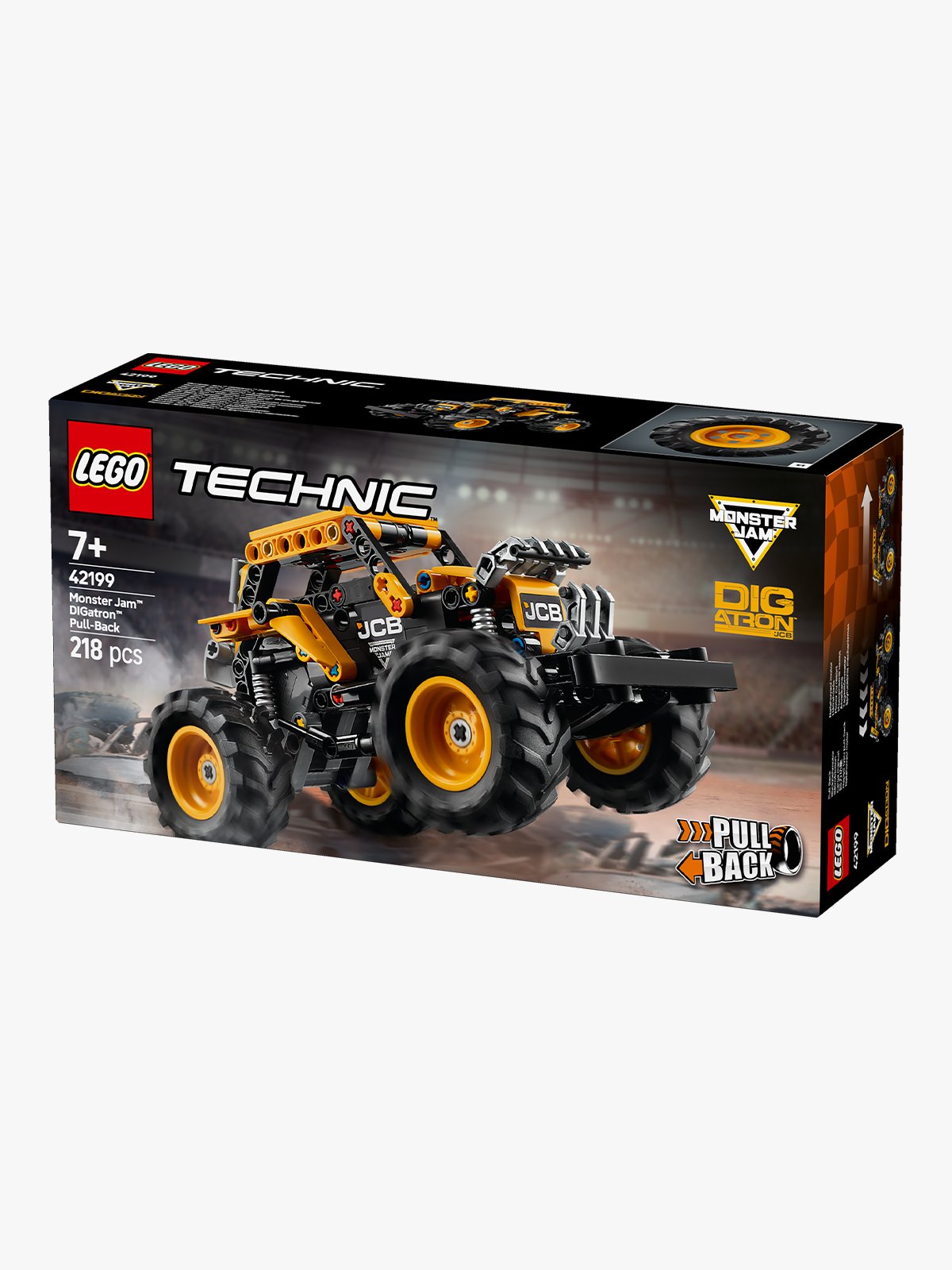 LEGO® Technic™ Monster Jam™ DIGatron™ Pull-Back Flerfarget