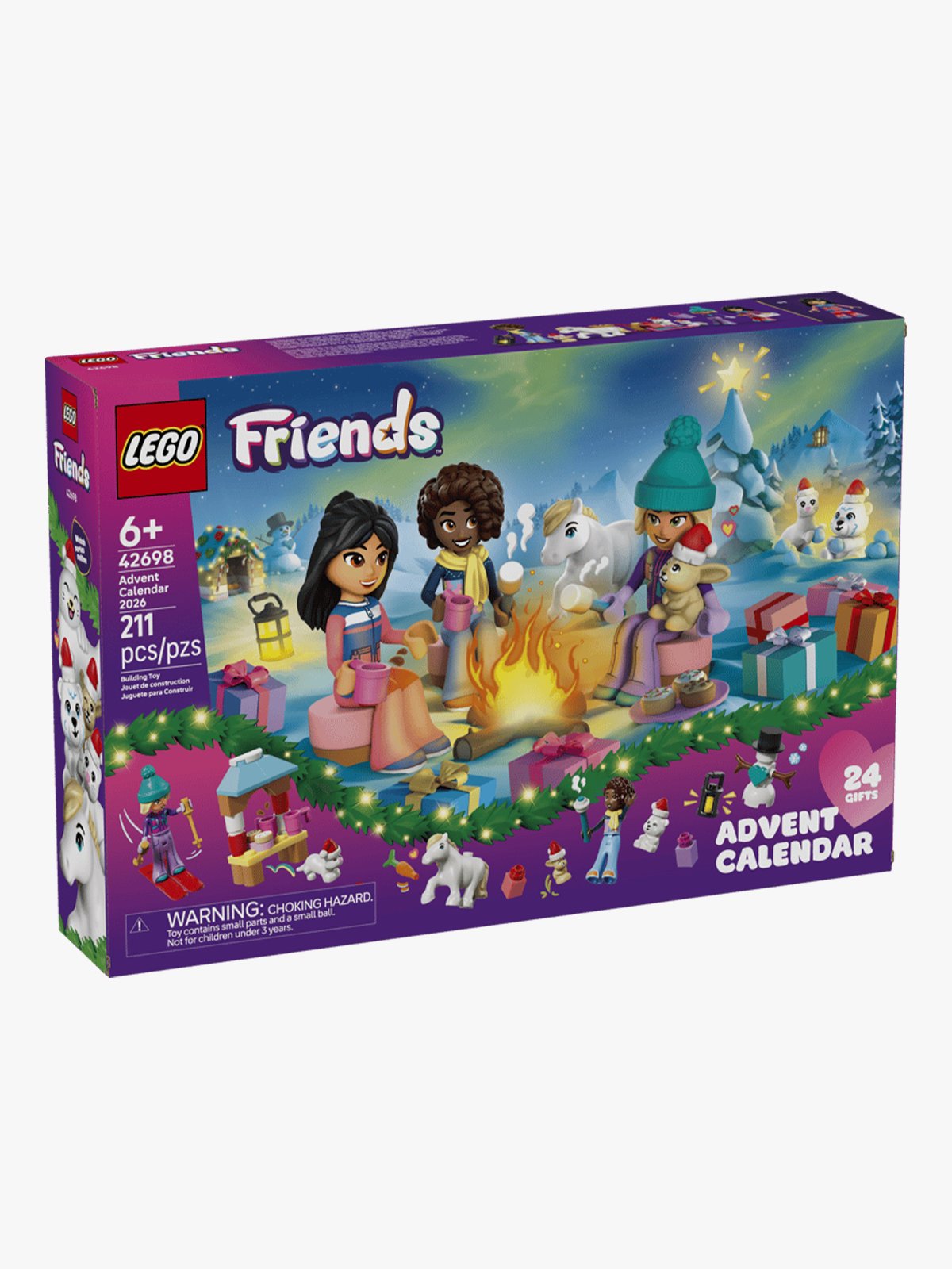 LEGO® Friends Julekalender 2026 42698 Flerfarget