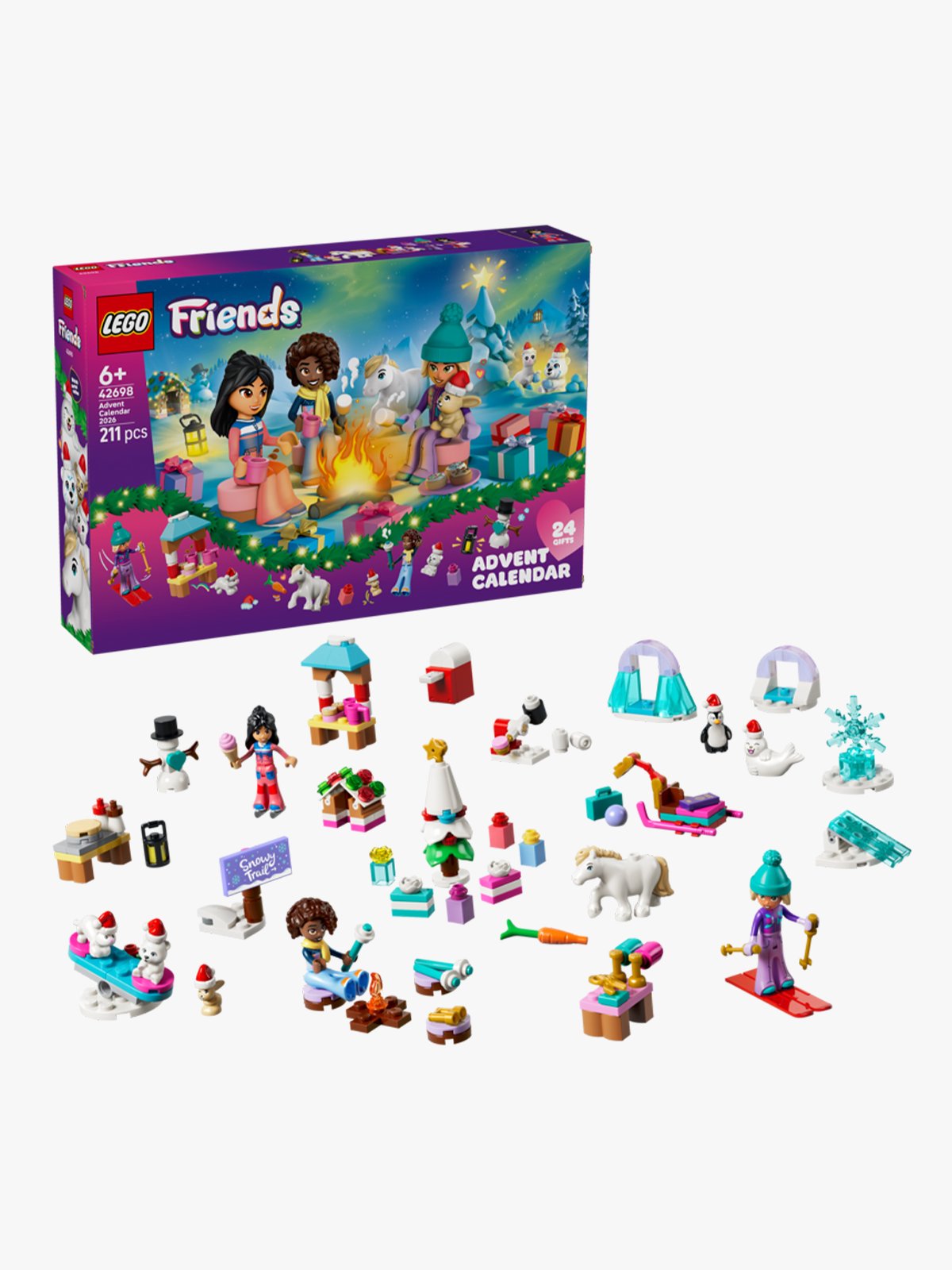 LEGO® Friends Julekalender 2026 42698 Flerfarget