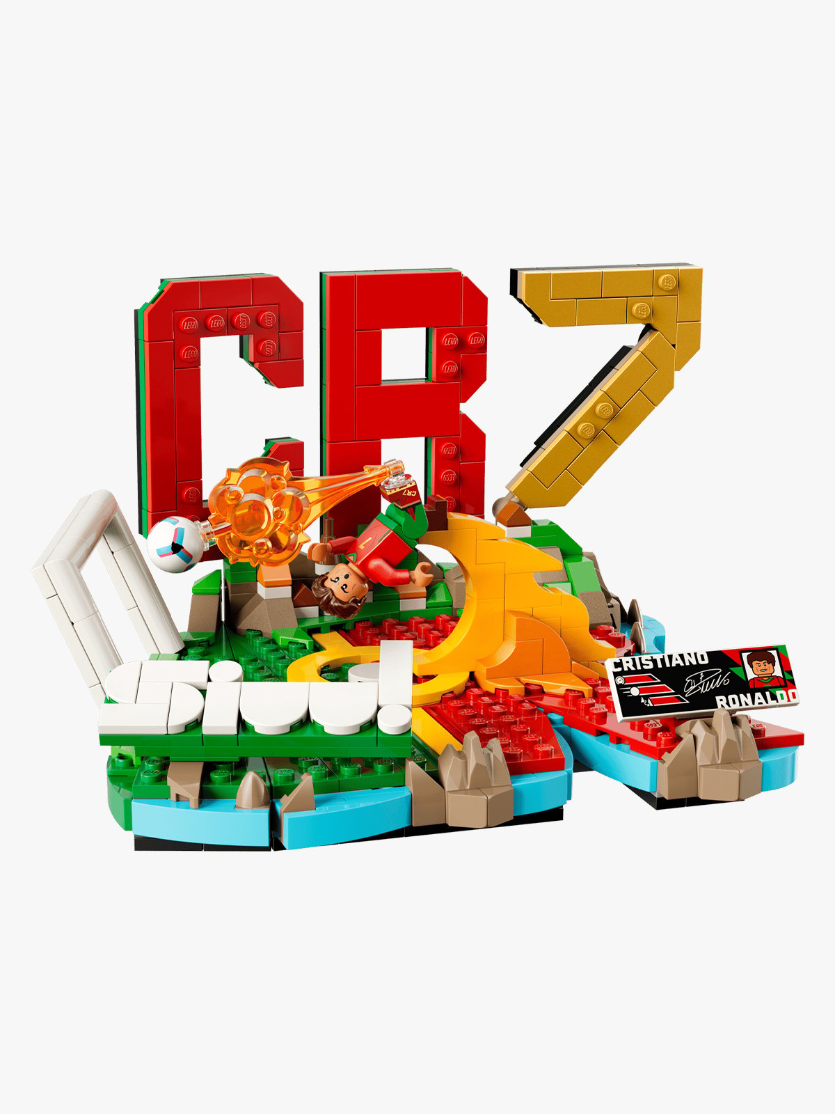 LEGO® Cristiano Ronaldo – fotball-høydepunkter 43012 Flerfarget