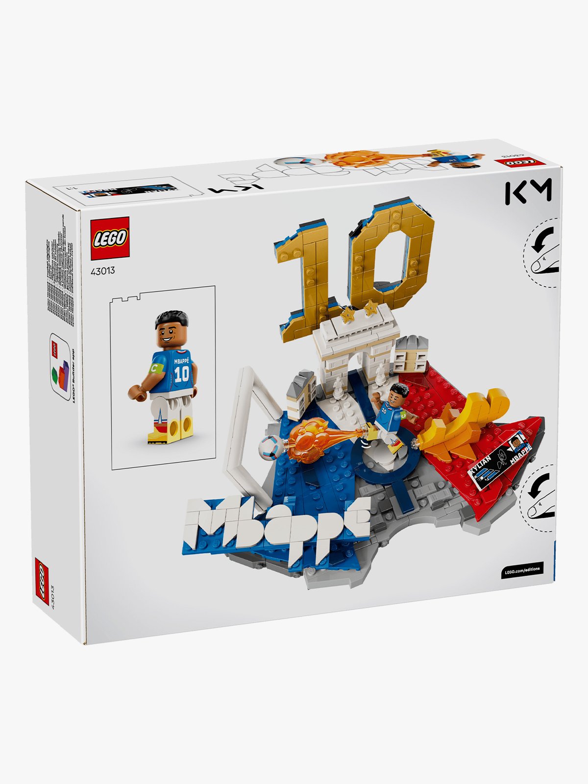 LEGO® Kylian Mbappé – fotball-høydepunkter 43013 Flerfarget