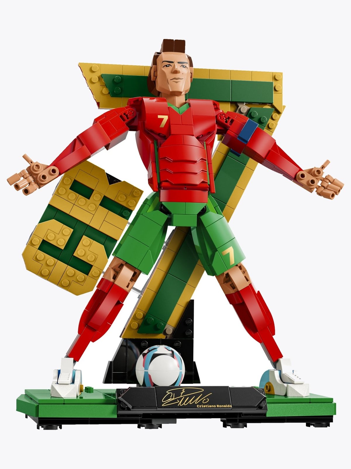 LEGO® Editions Cristiano Ronaldo – Soccer Legend Set 43016 Flerfarget