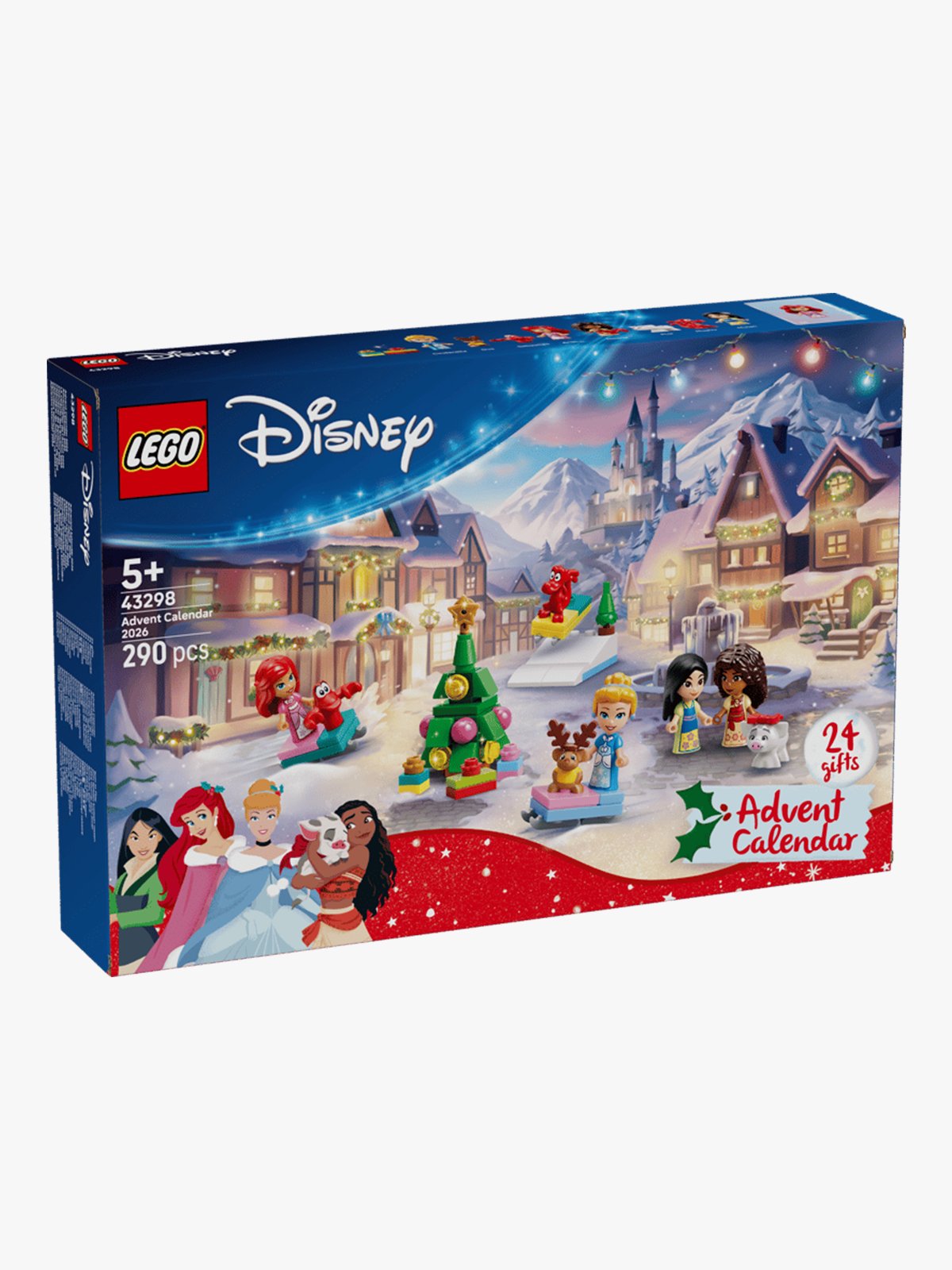 LEGO® Disney Princess Julekalender 2026 Flerfarget