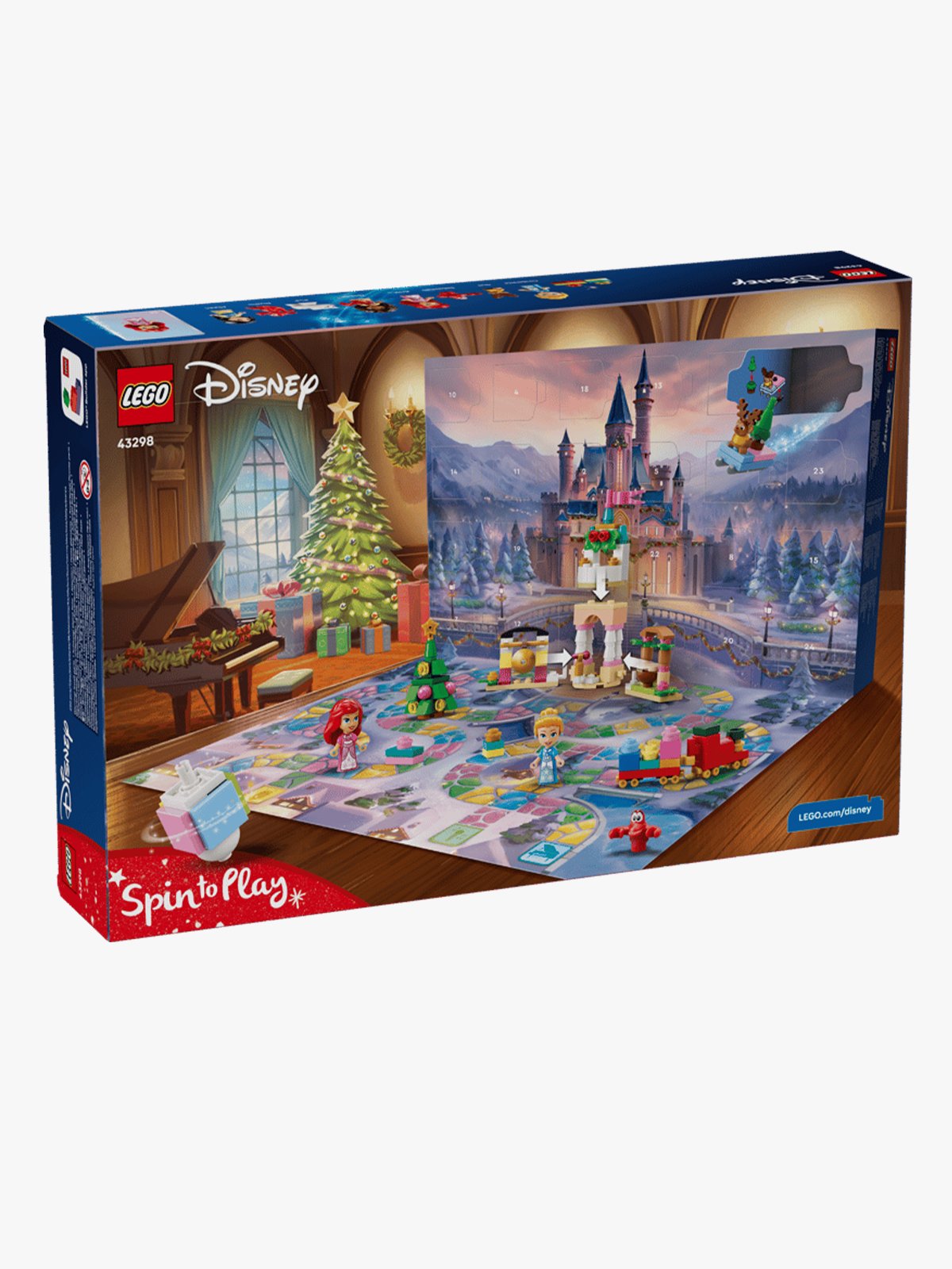 LEGO® Disney Princess Julekalender 2026 Flerfarget