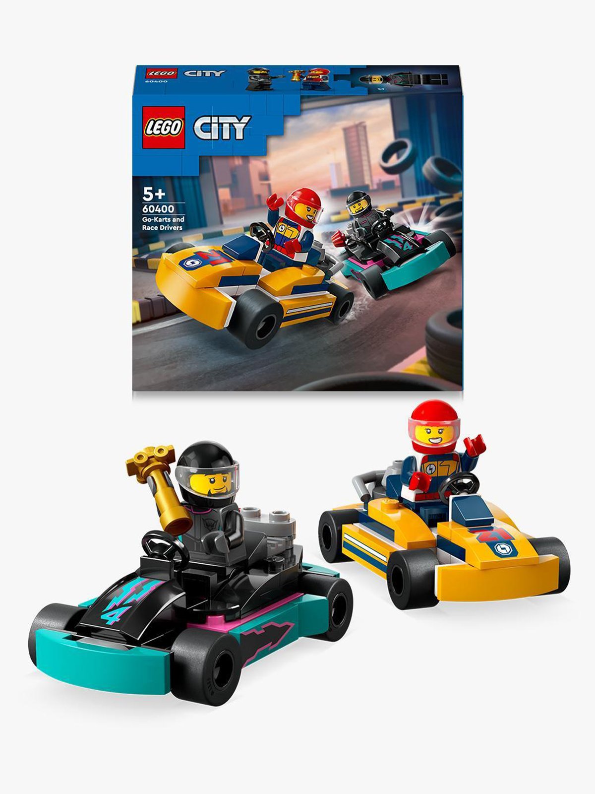 LEGO® City Go-Karts and Race Drivers Flerfarget