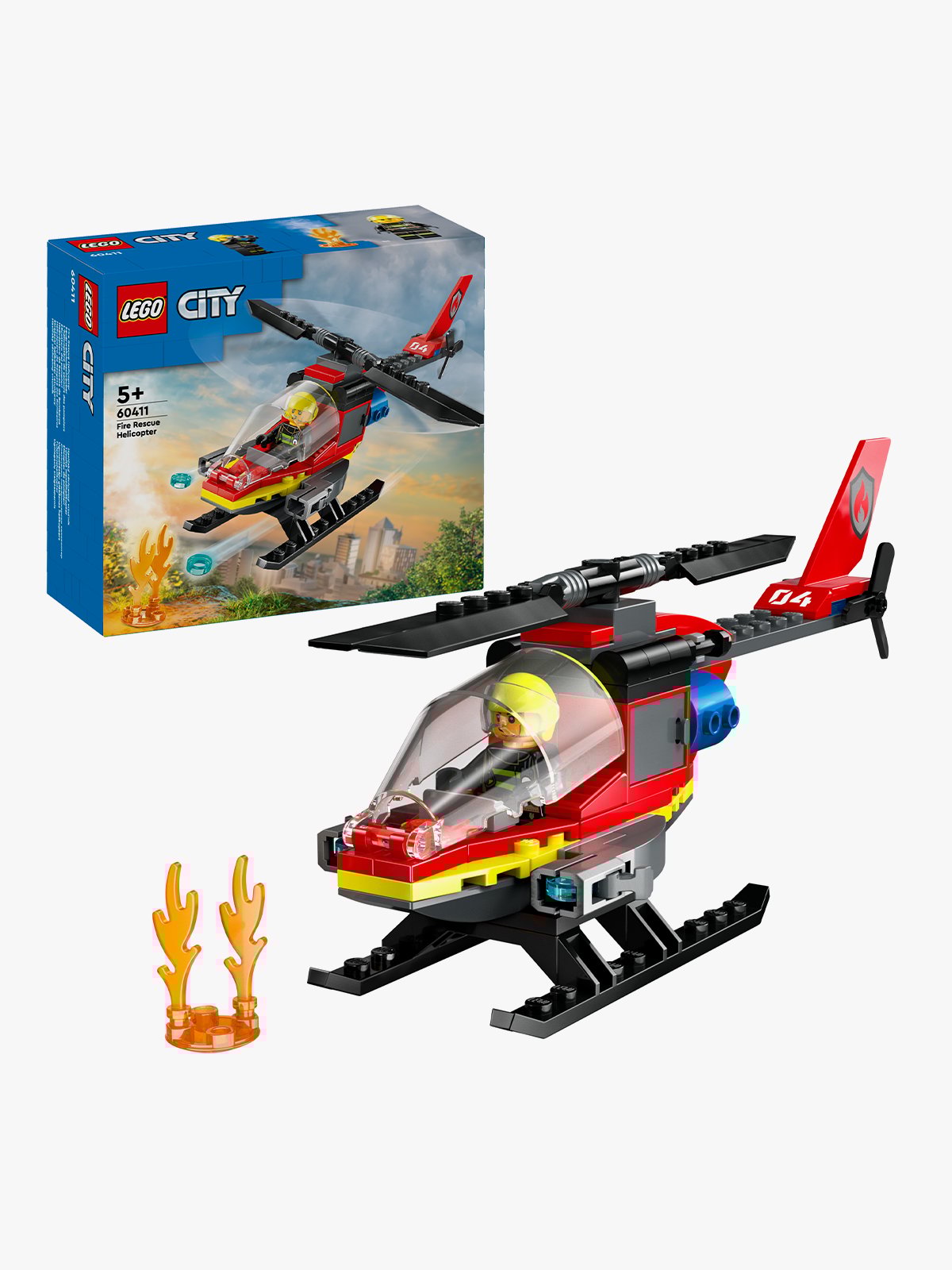 LEGO® City Fire Rescue Helicopter Flerfarget