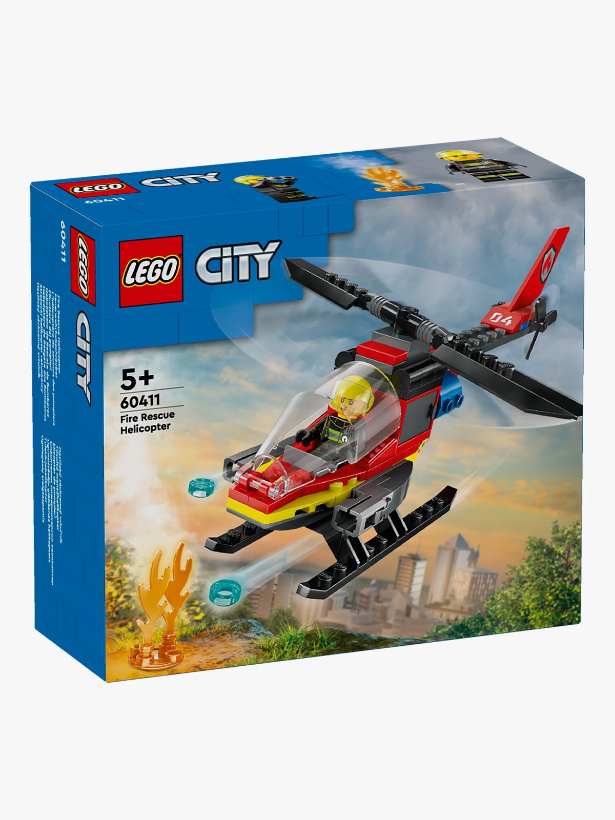 LEGO® City Fire Rescue Helicopter Flerfarget