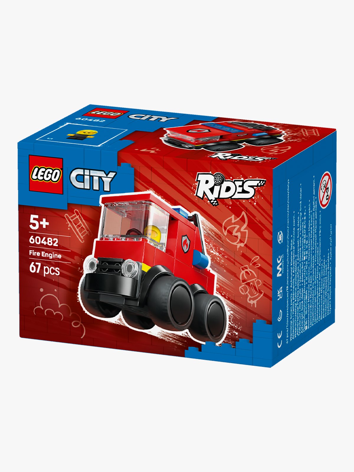 LEGO® City Rides – Fire Truck Flerfarget