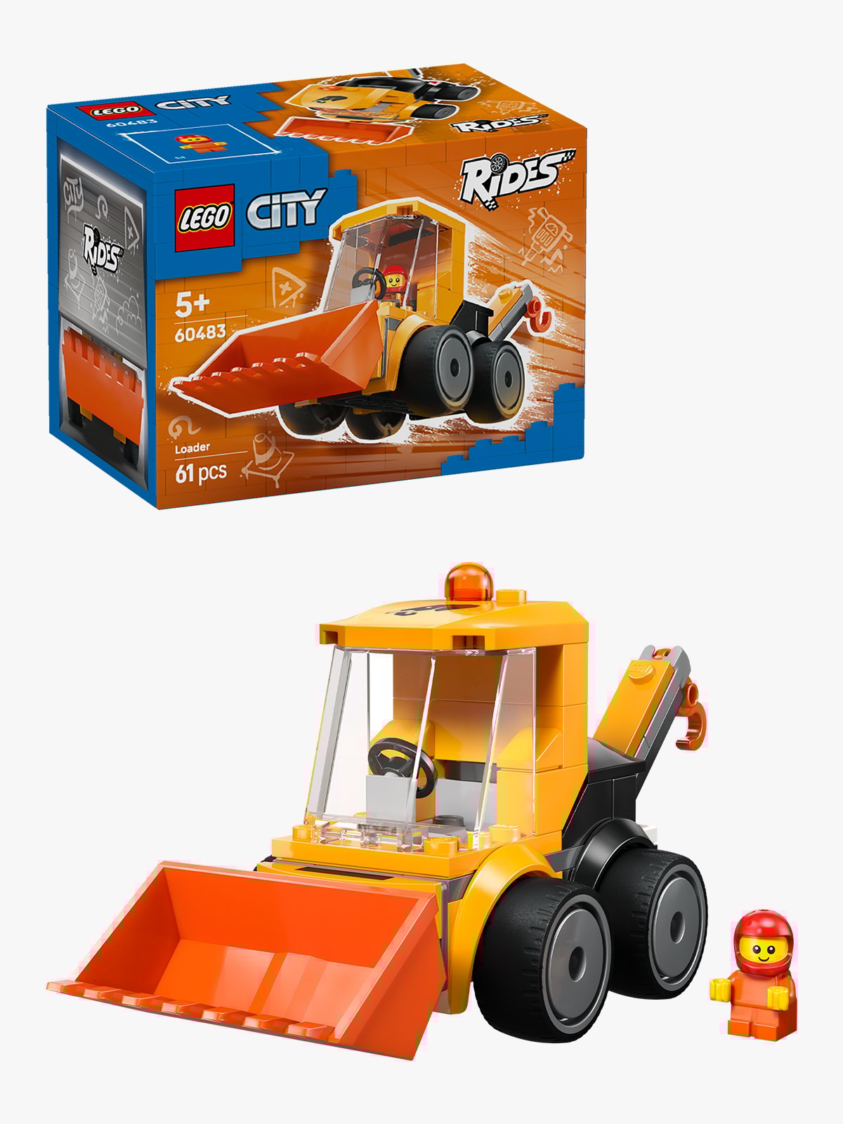 LEGO® City Rides – Construction Loader Flerfarget