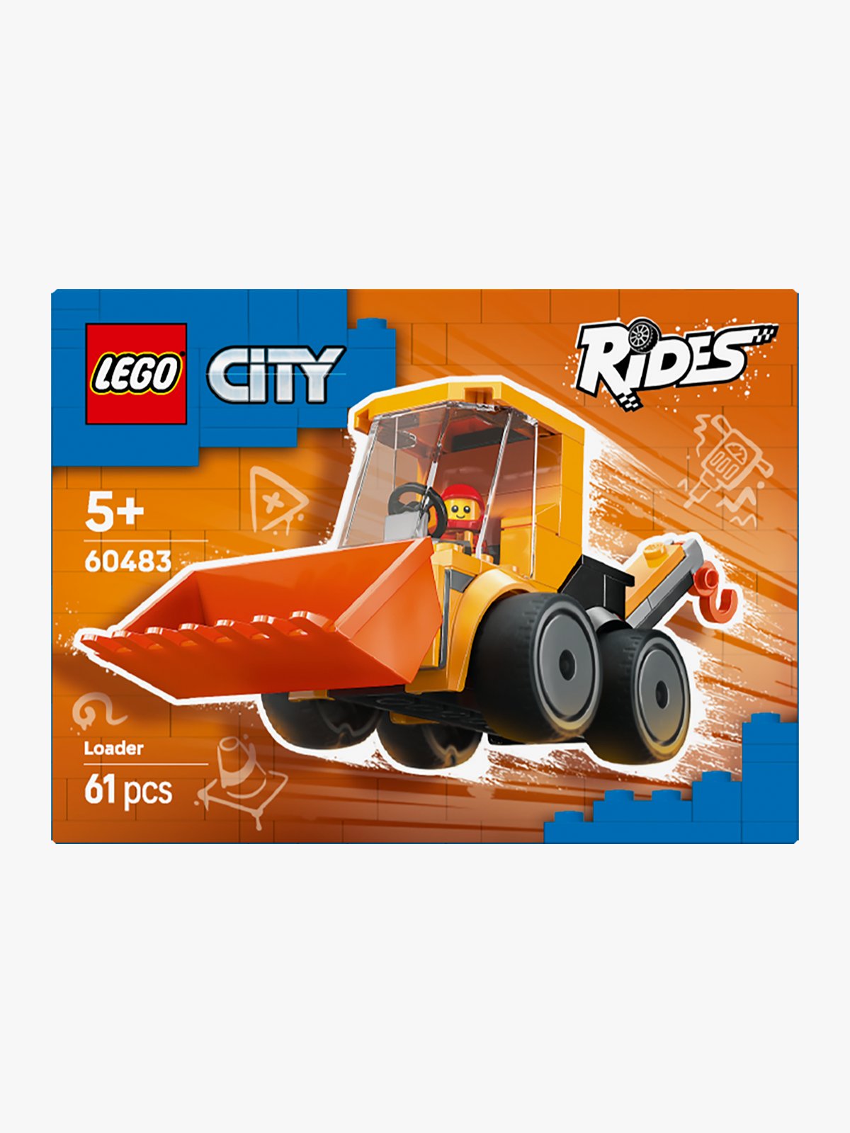 LEGO® City Rides – Construction Loader Flerfarget