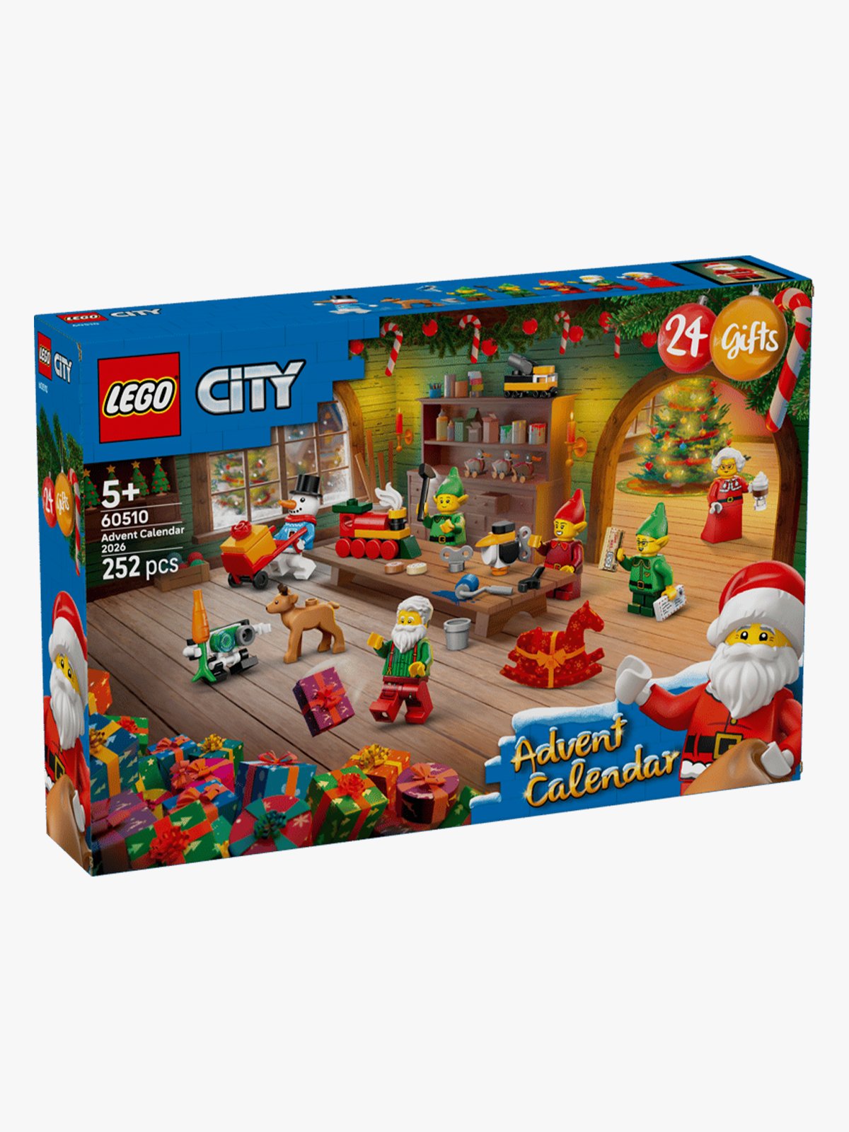 LEGO® City Julekalender 2026 60510 Flerfarget
