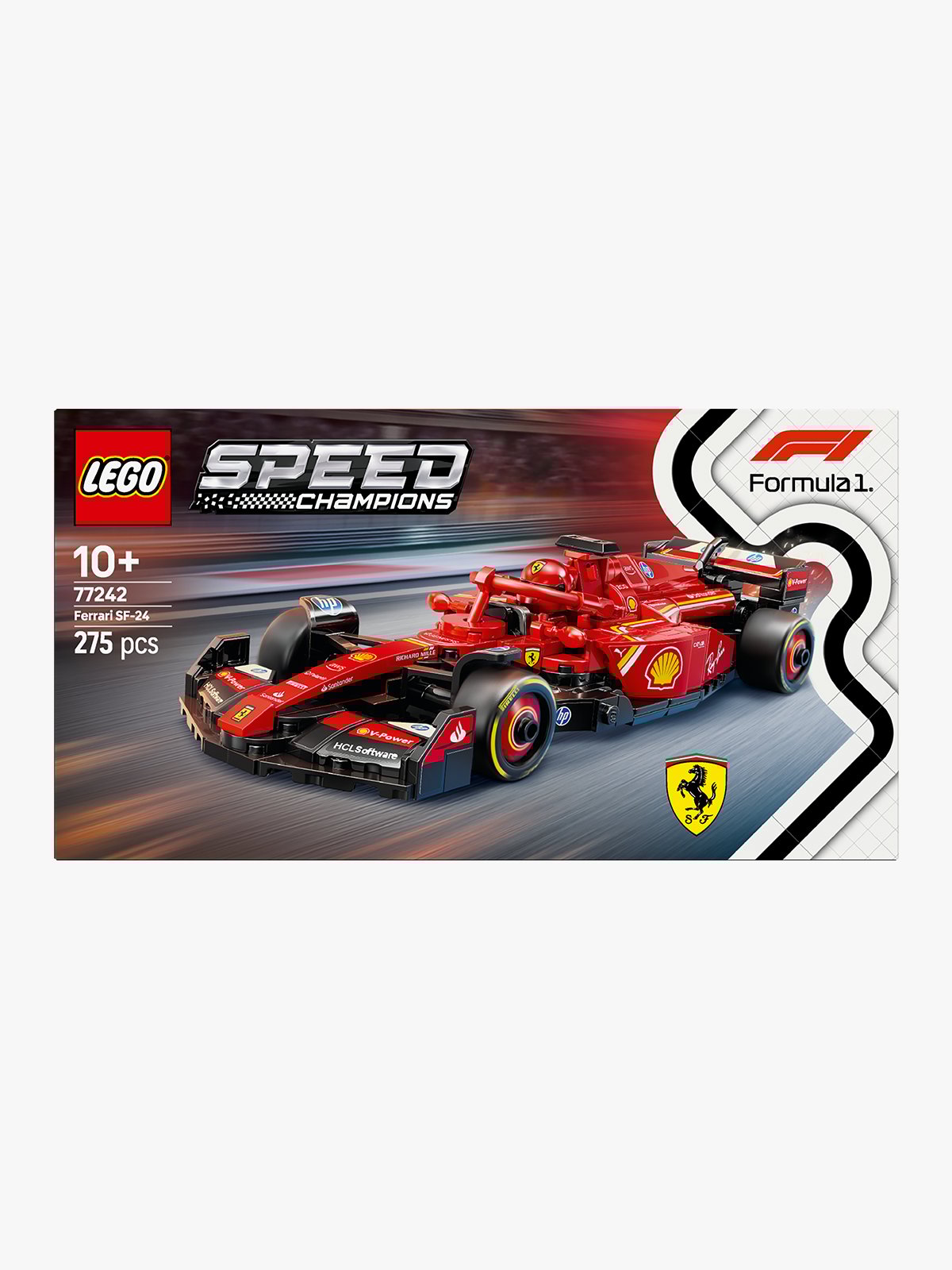 LEGO® Speed Champions Ferrari SF-24 F1® Race Car Flerfarget