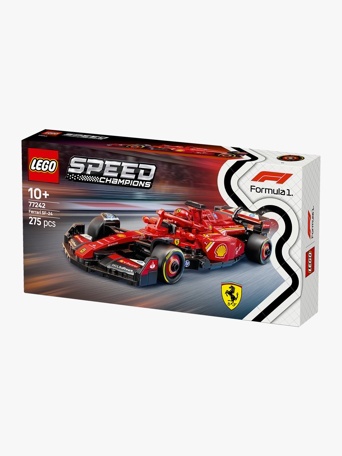 LEGO® Speed Champions Ferrari SF-24 F1® Race Car Flerfarget