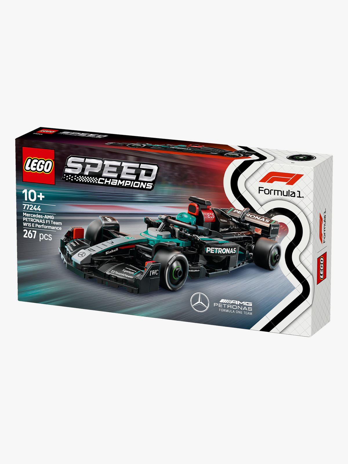 LEGO® Speed Champions Mercedes-AMG F1® W15 Race Car Flerfarget