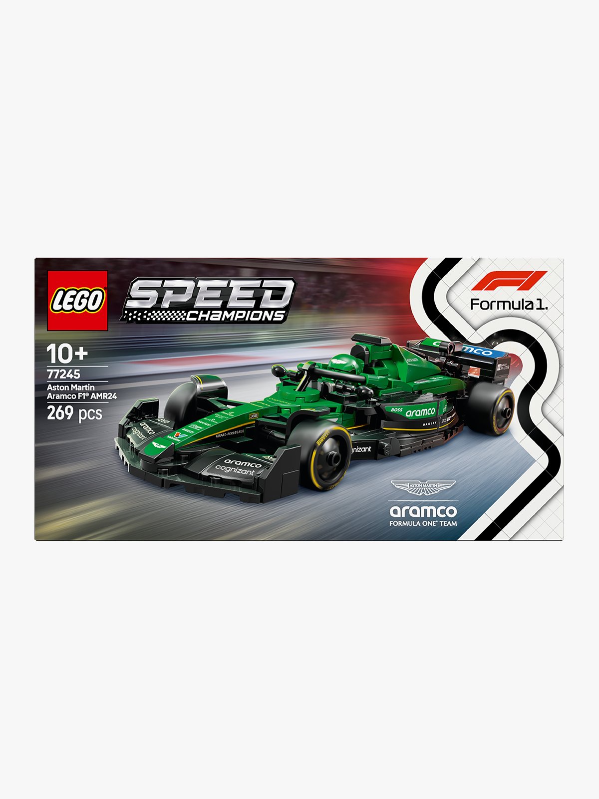 LEGO® Speed Champions Aston Martin Aramco F1® AMR24 Race Car Flerfarget