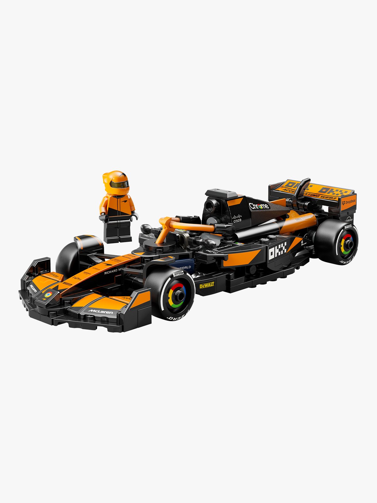 LEGO® Speed Champions McLaren F1® Team MCL38 Race Car Flerfarget