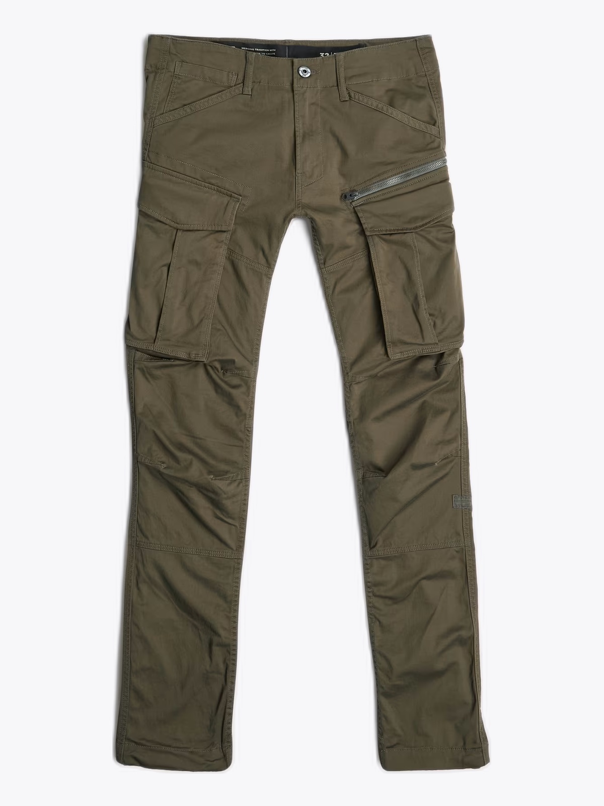 G-STAR Rovic Zip 3D Regular Tapered Grey