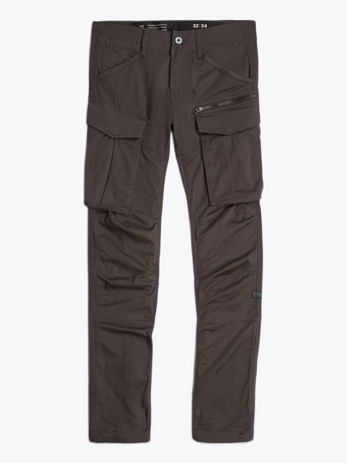 G-STAR Rovic Zip 3D Regular Tapered Grå