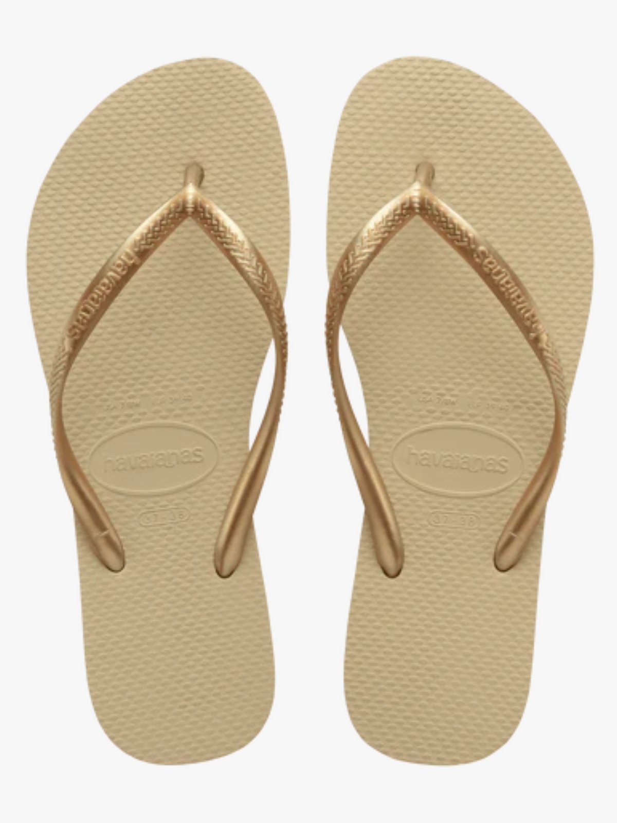 Havaianas Slim Sand Grey/Light Golden