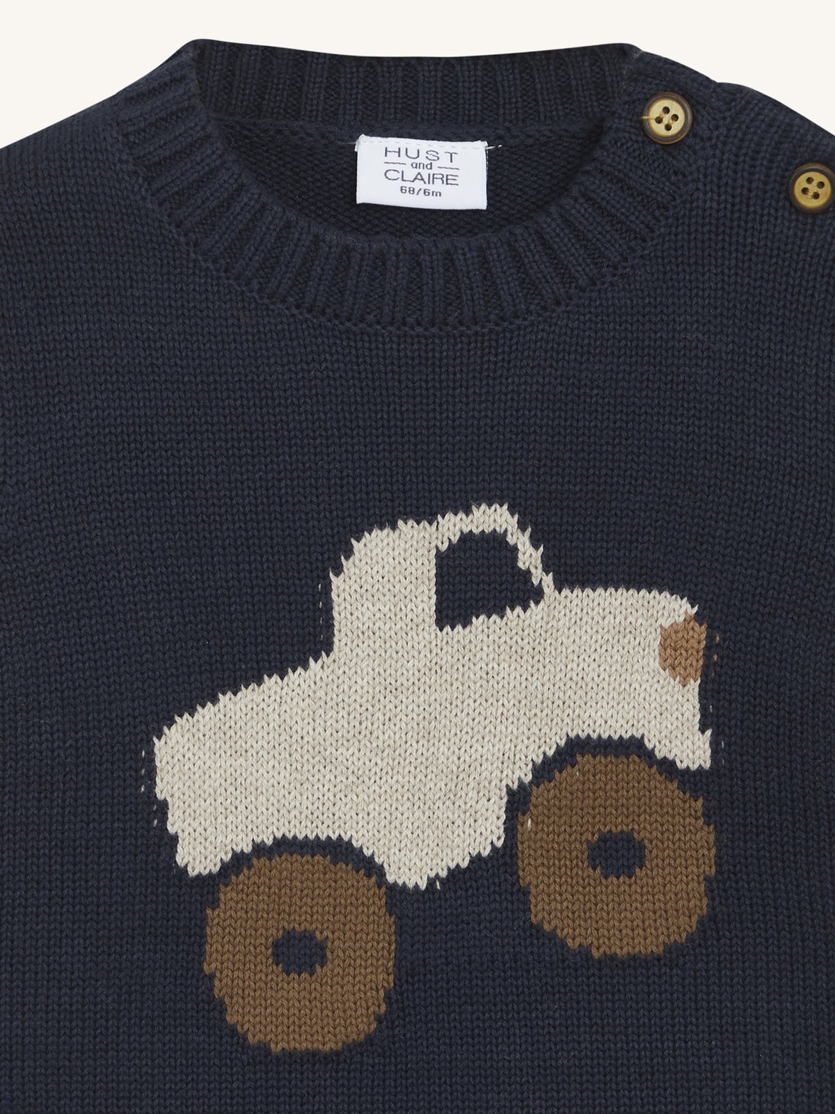 Hust and Claire Pilou Genser Navy