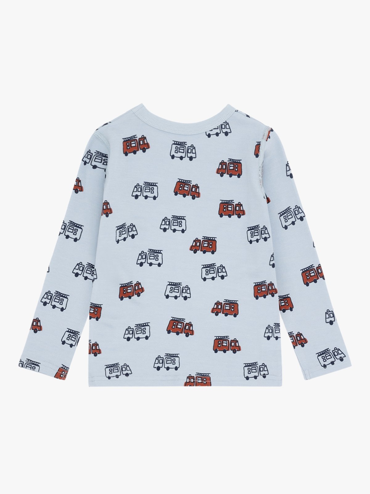 Hust and Claire Abba Firetruck Baby Blue