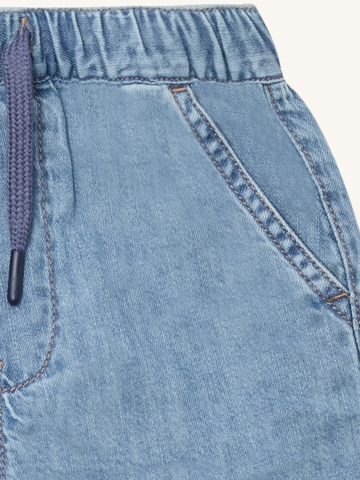 Hust and Claire Hans Shorts Washed Denim