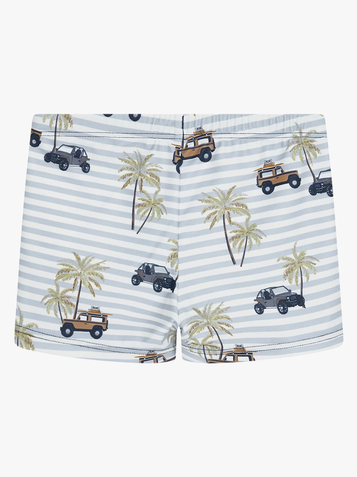 Hust and Claire Haki Badebukser White