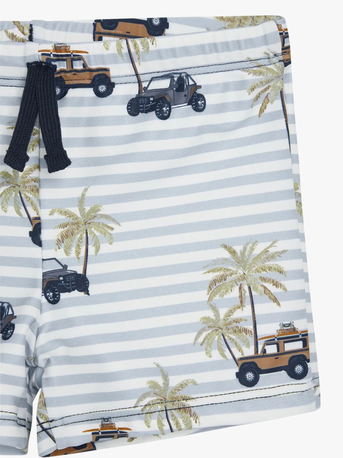 Hust and Claire Haki Badebukser White