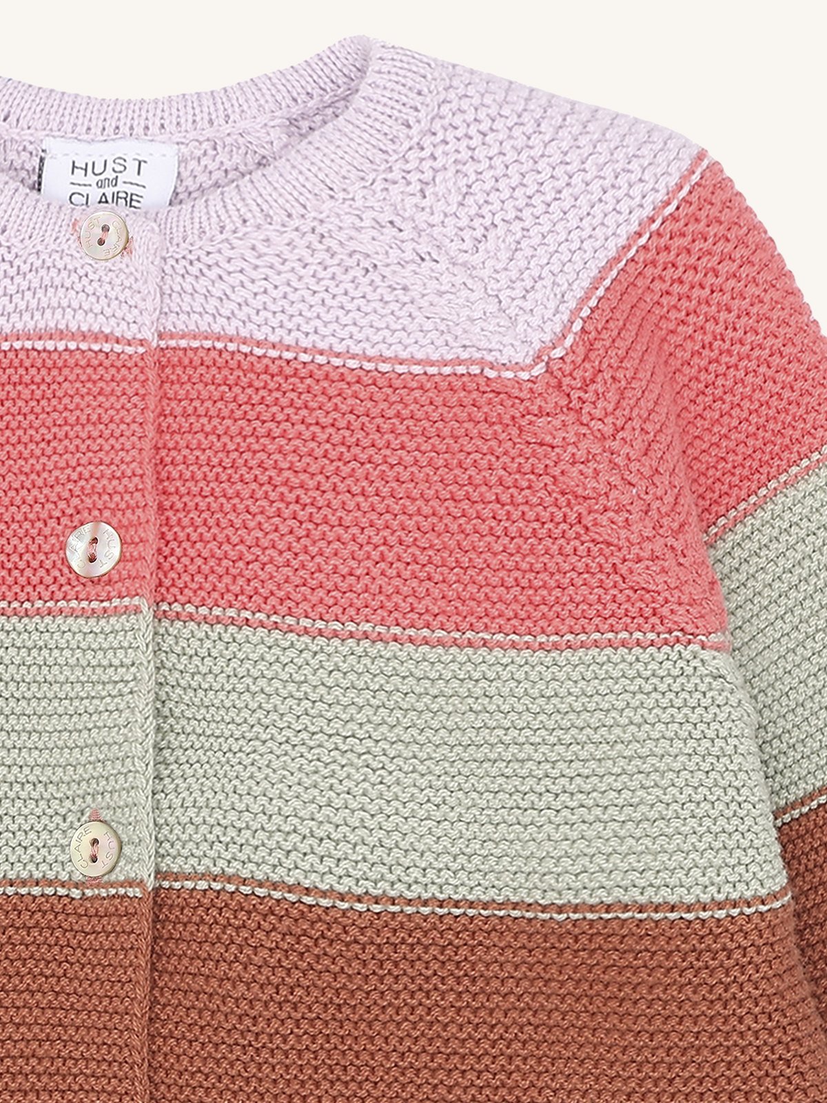 Hust and Claire Cici Cardigan Lavender