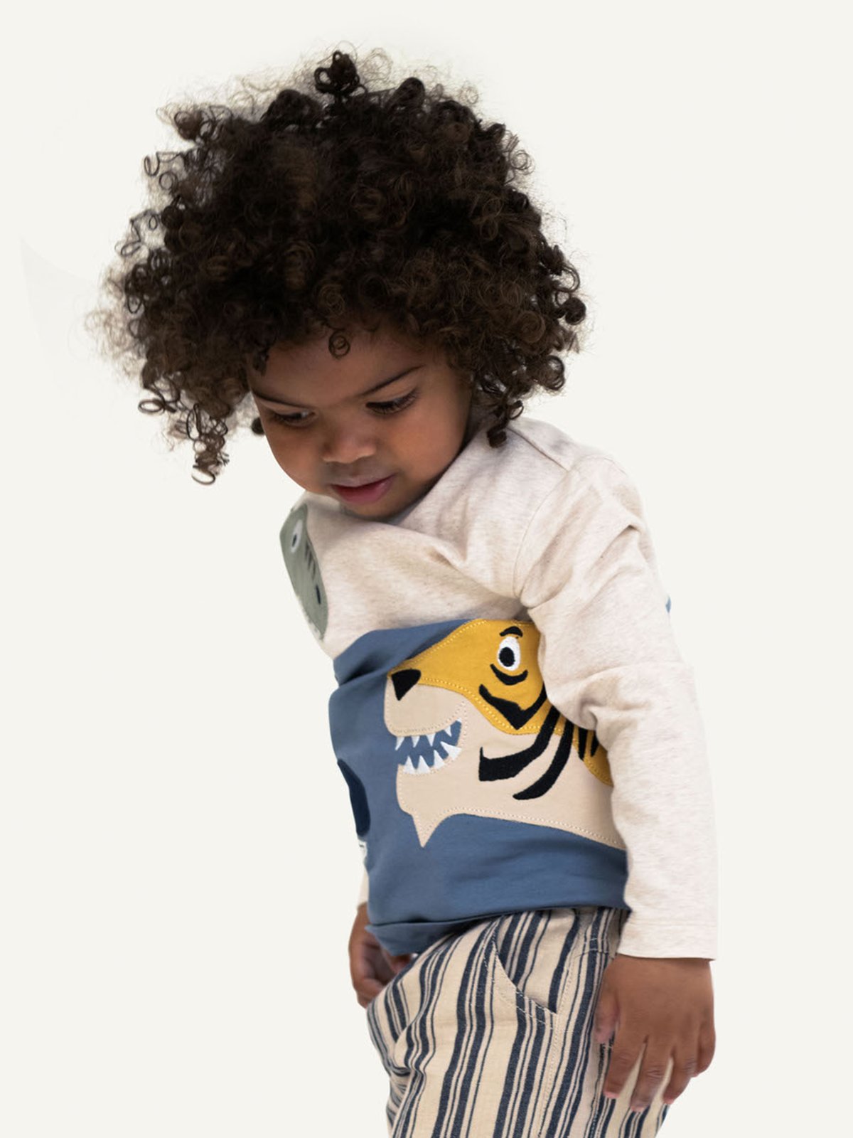 Hust and Claire Anton T-shirt Wheat Melange