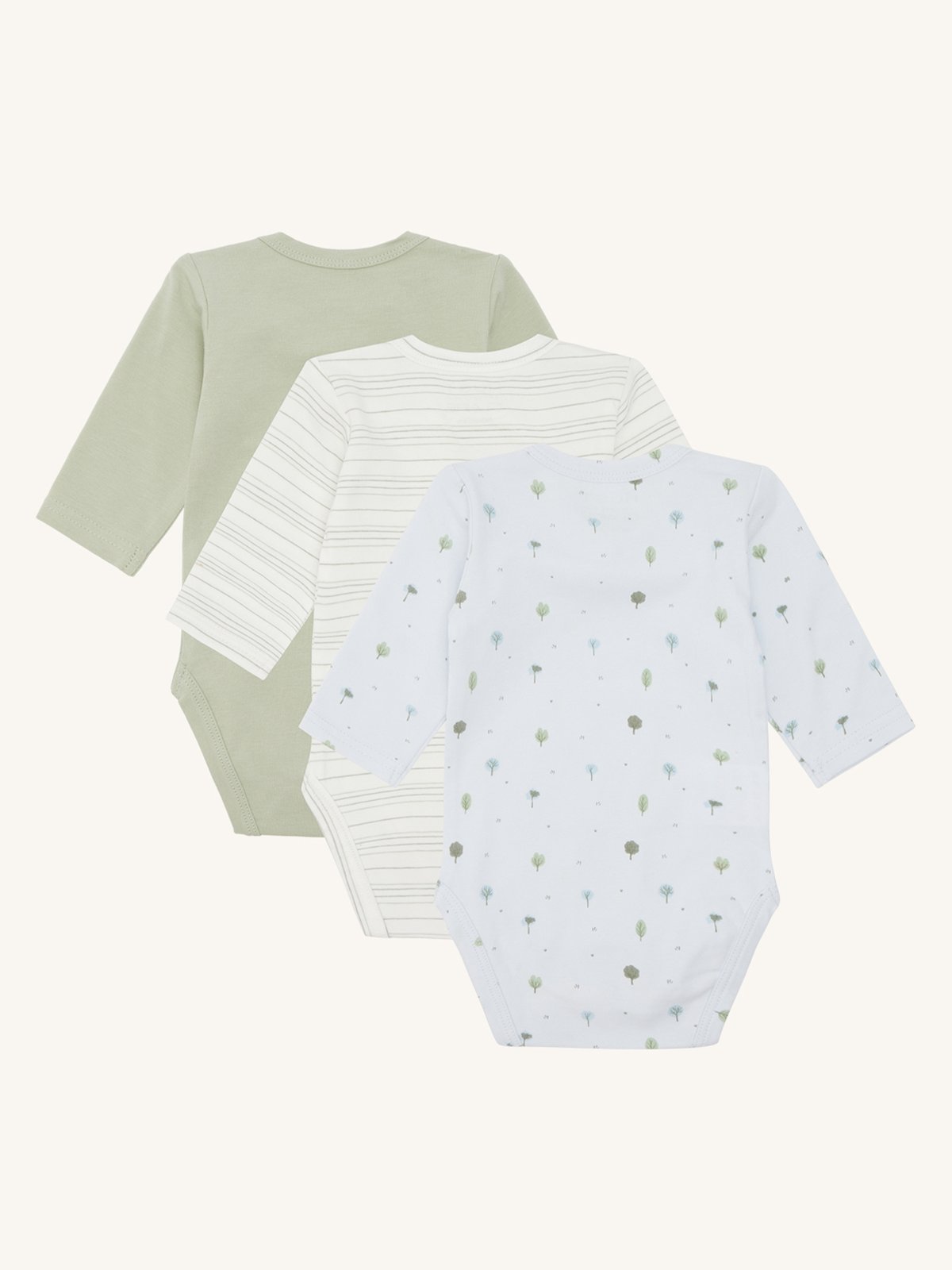 Hust and Claire Base Body 3-pakk Green Sage