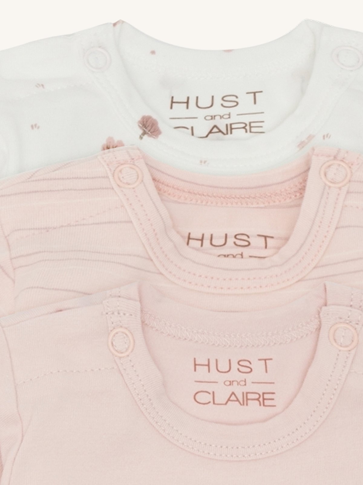 Hust and Claire Base Body 3-pakk Peach Dust