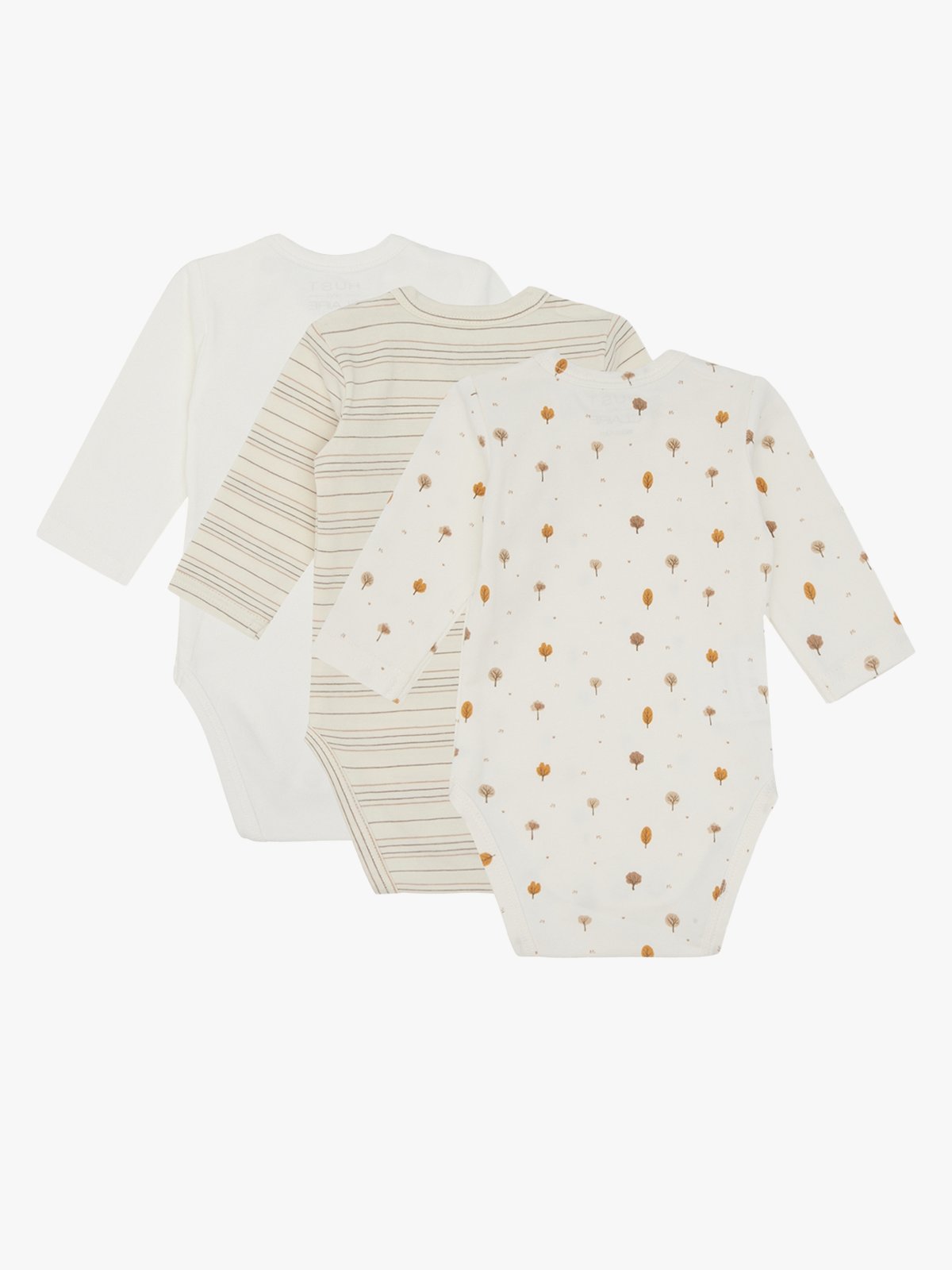 Hust and Claire Base Body 3-pakk Snow White