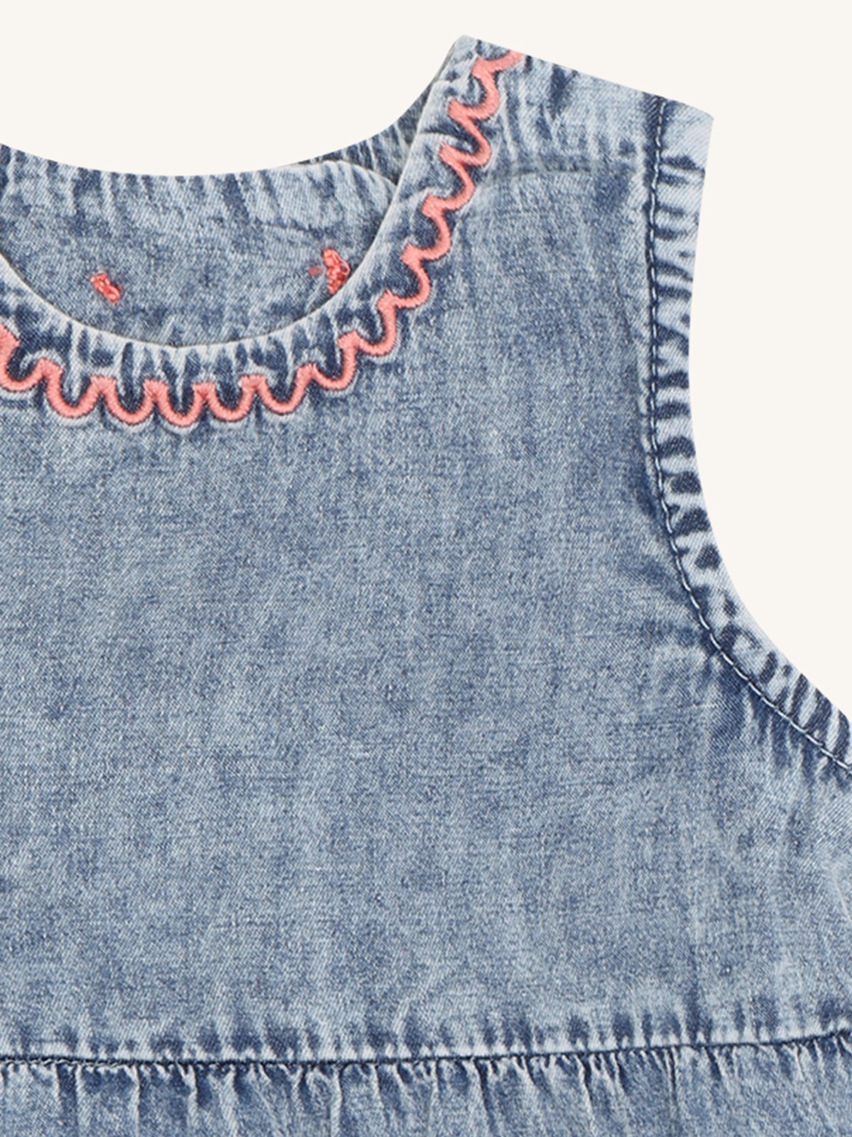 Hust and Claire Katinka Kjole Washed Denim