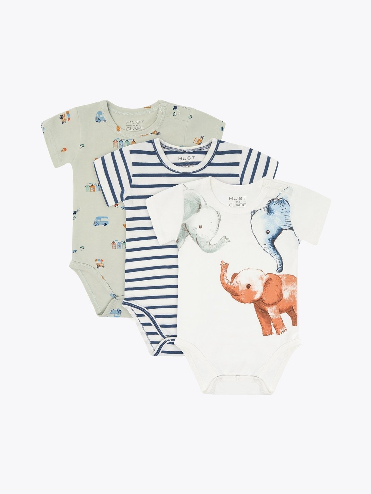 Hust and Claire Bertram 3-pack Holiday Green Foam