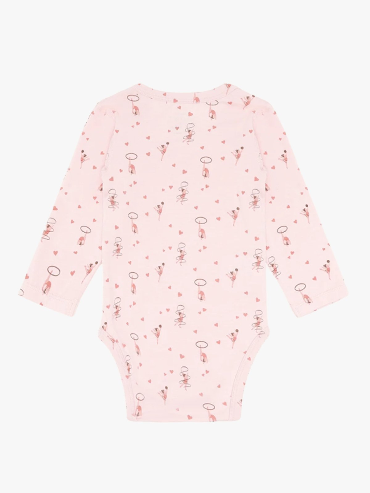 Hust and Claire Buller Gymnast Body Stocking Chalk Pink