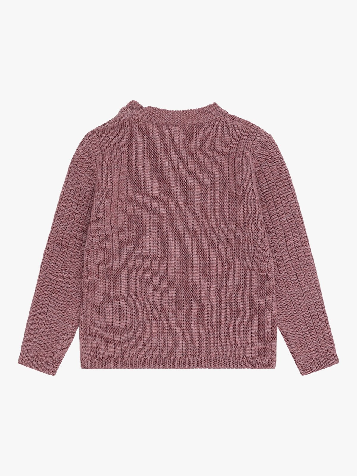 Hust and Claire Pil Wool Rib Pale Mauve