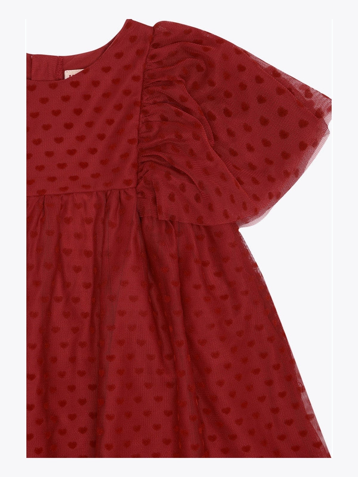 Hust and Claire Karoline Tulle Dress Rød