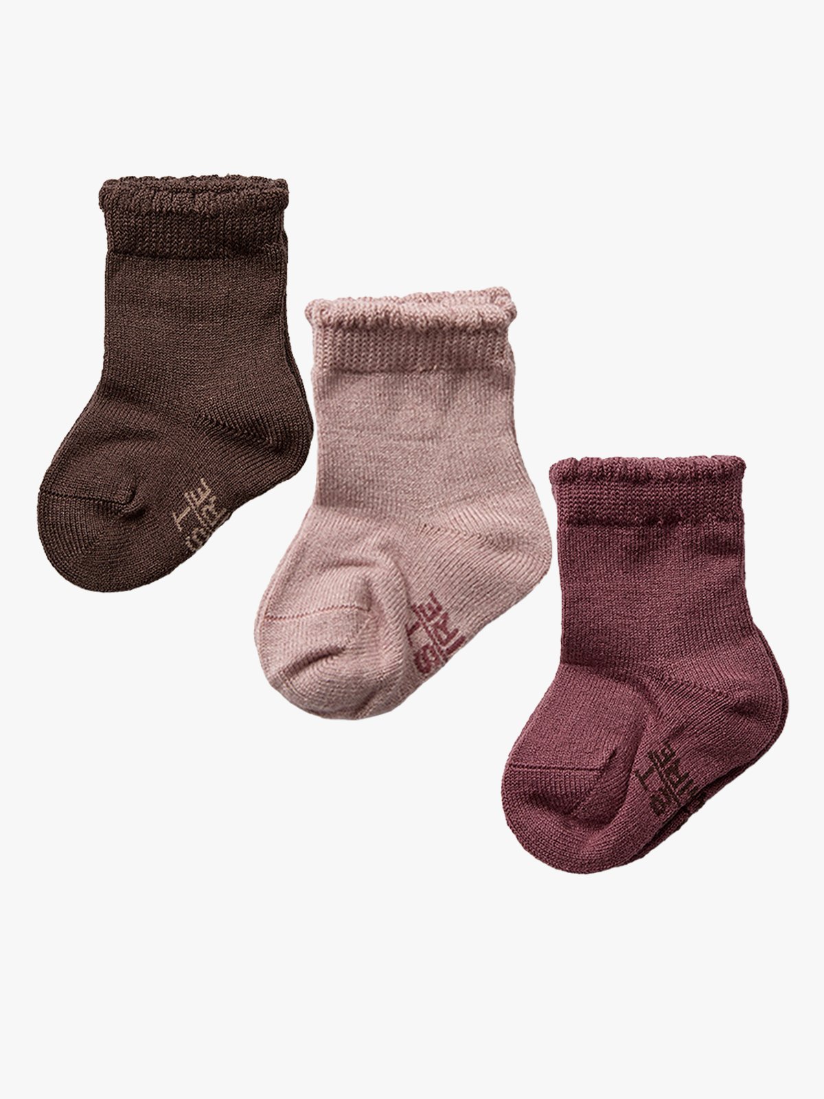 Hust and Claire Foty 3-Pack Socks Rosa