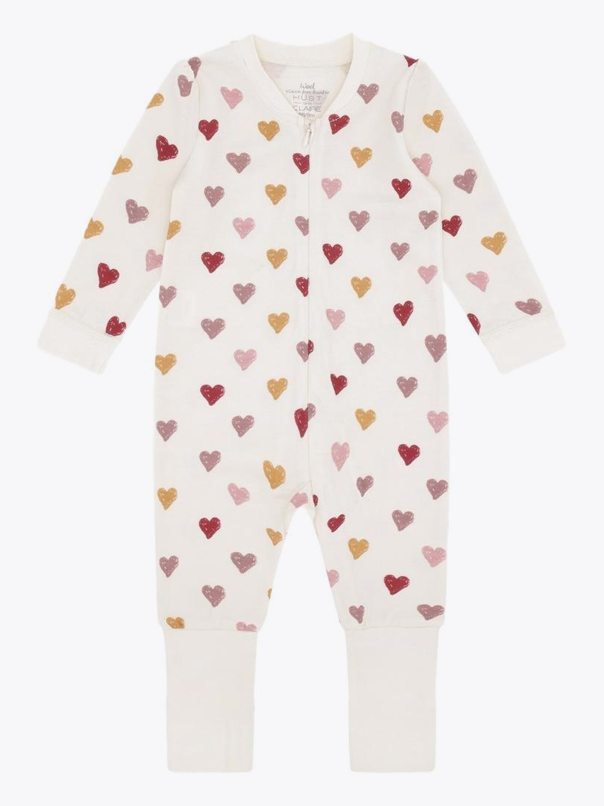 Hust and Claire Manu Hearts Puff Offwhite