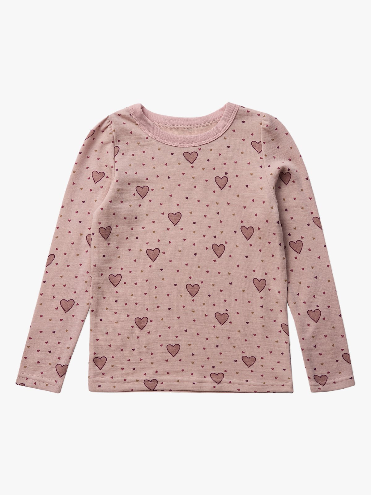Hust and Claire Abba Hearts Puff Dusty Rose