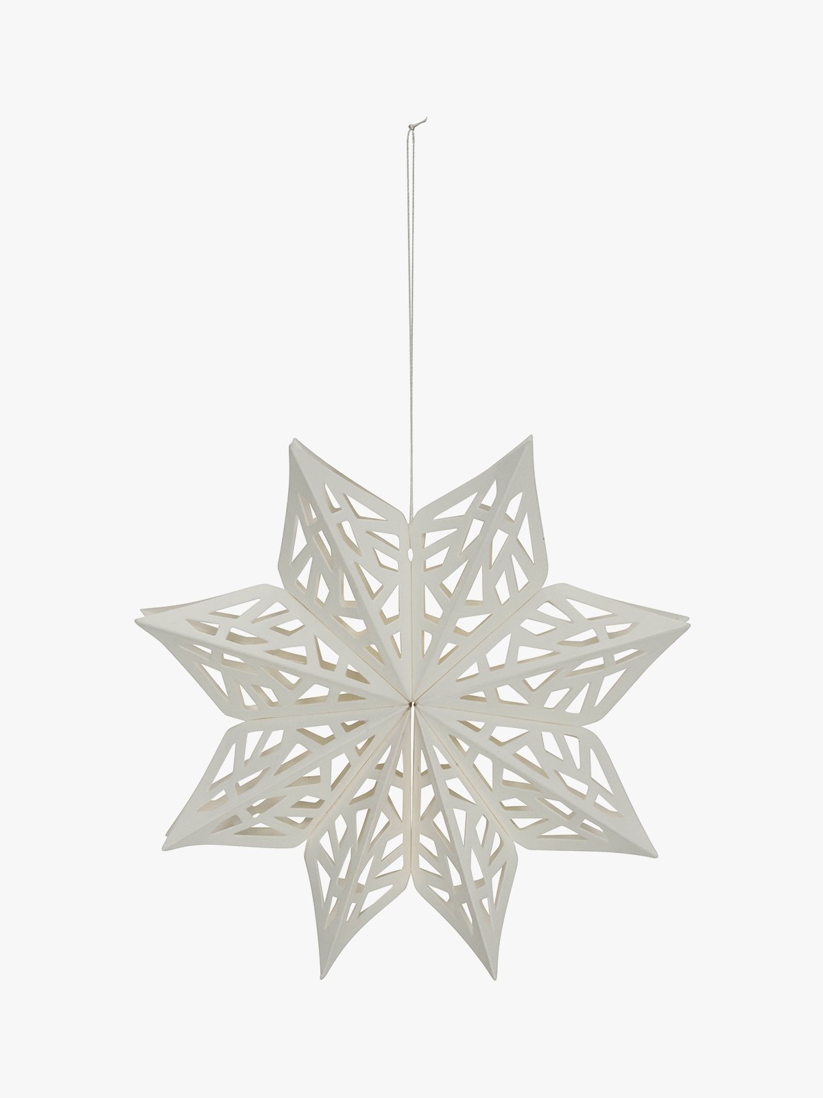 House Doctor Snowflake Julepynt Hvit